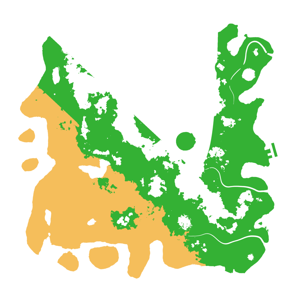 Biome Rust Map: Procedural Map, Size: 4250, Seed: 688432184