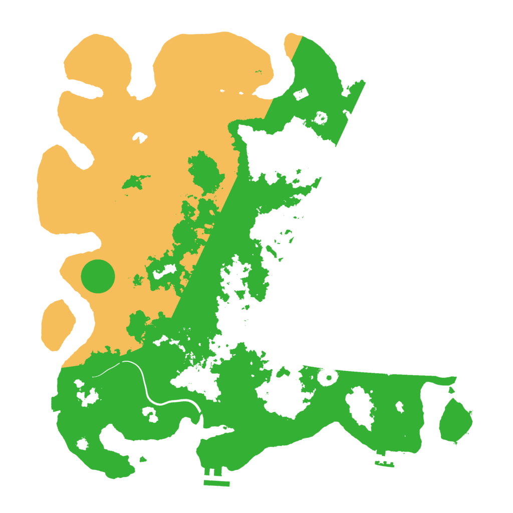 Biome Rust Map: Procedural Map, Size: 4000, Seed: 1903447