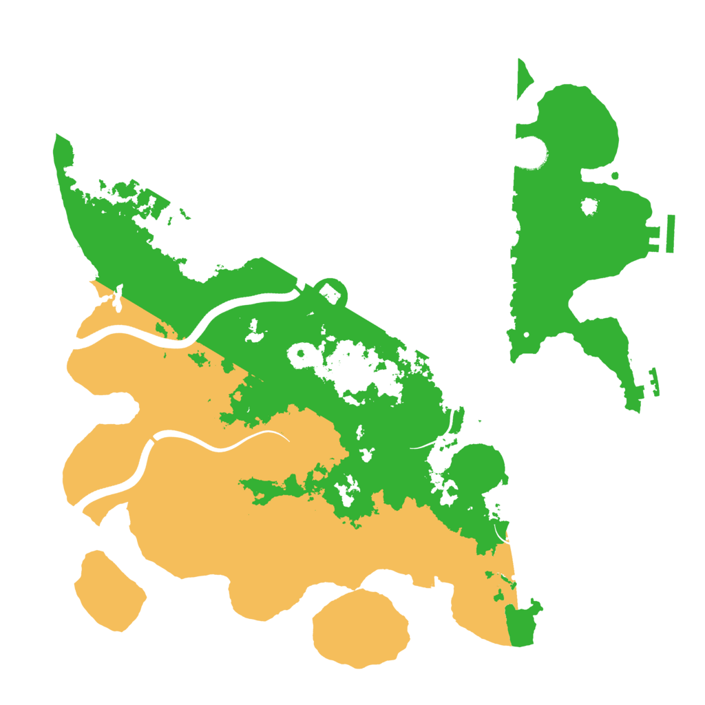 Biome Rust Map: Procedural Map, Size: 3750, Seed: 744344457