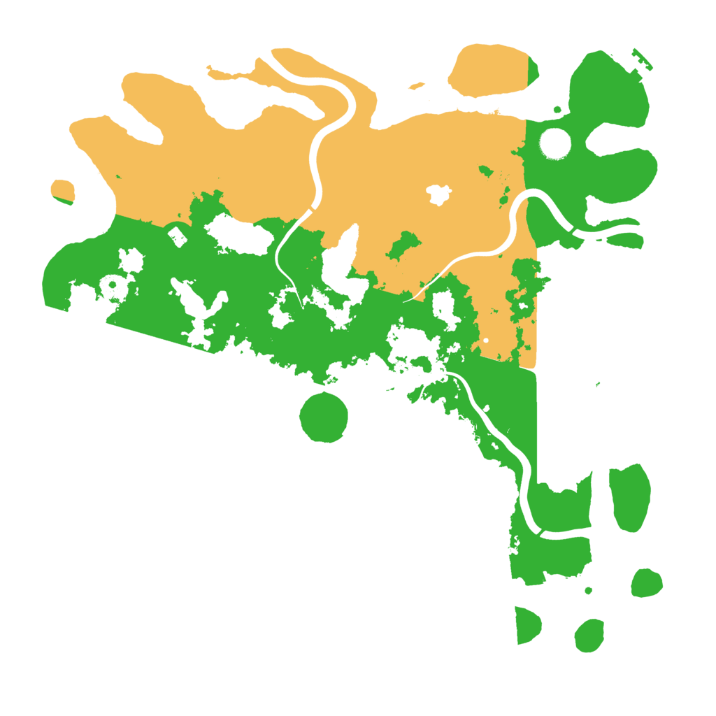 Biome Rust Map: Procedural Map, Size: 4000, Seed: 1443723190