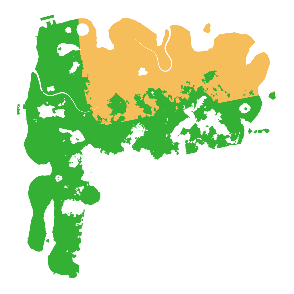 Biome Rust Map: Procedural Map, Size: 4250, Seed: 998061556