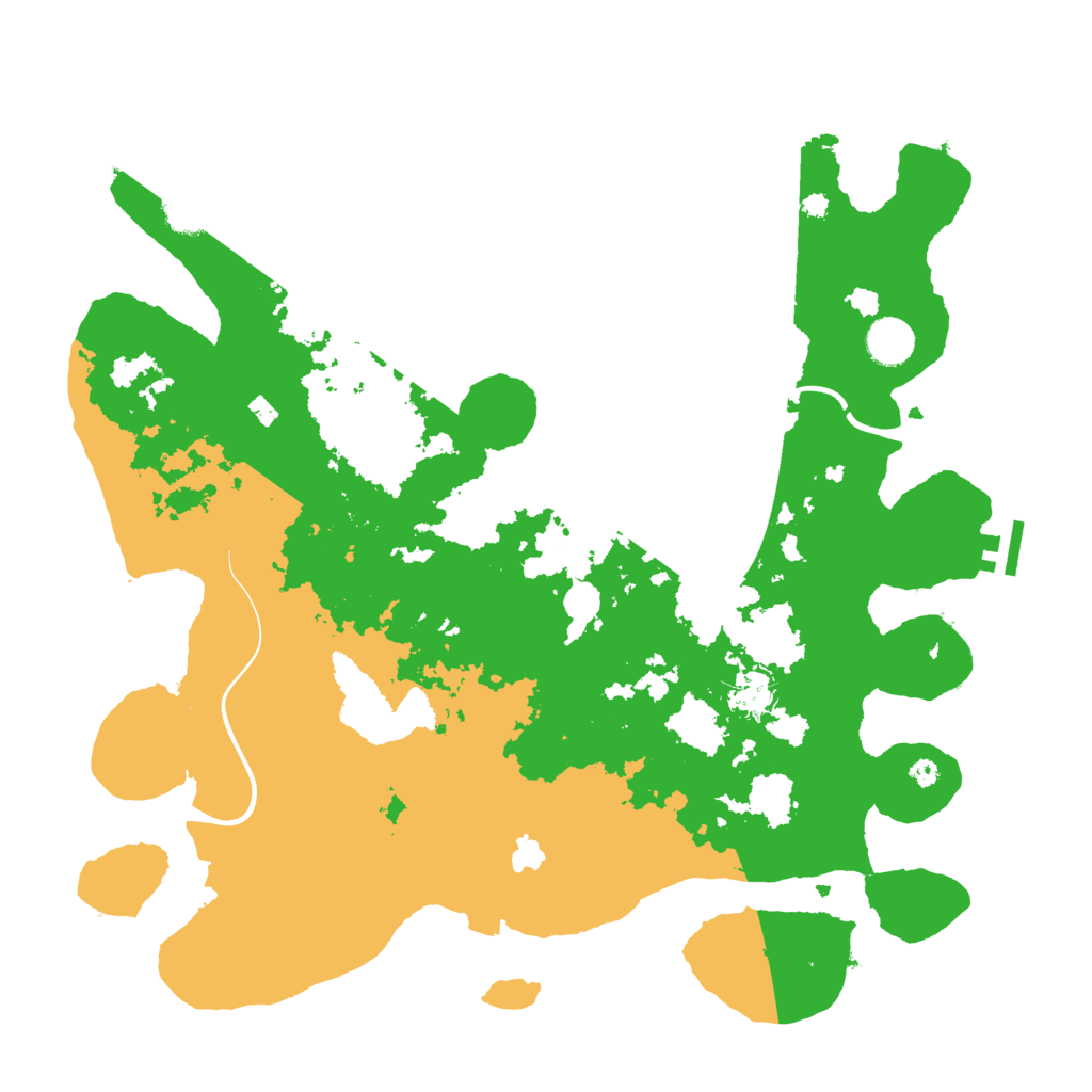 Biome Rust Map: Procedural Map, Size: 4000, Seed: 558353856