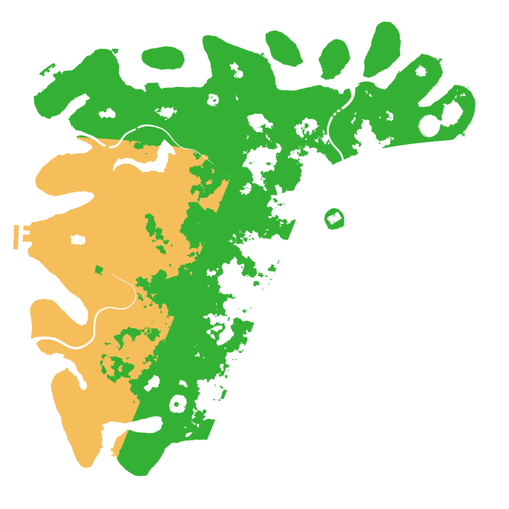 Biome Rust Map: Procedural Map, Size: 4250, Seed: 2026684620