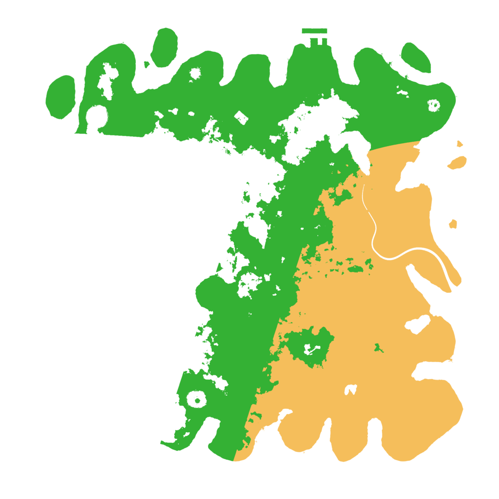 Biome Rust Map: Procedural Map, Size: 4000, Seed: 1191981