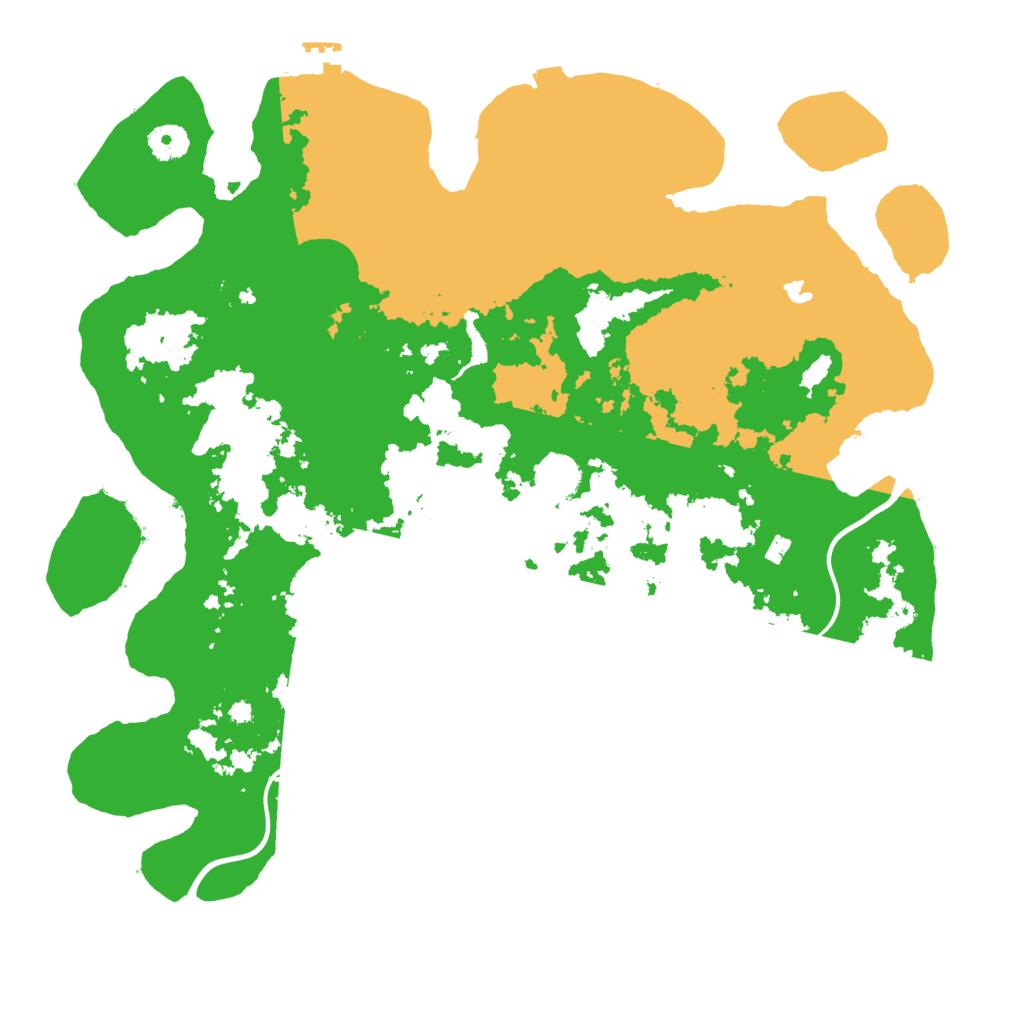 Biome Rust Map: Procedural Map, Size: 4000, Seed: 1397820015