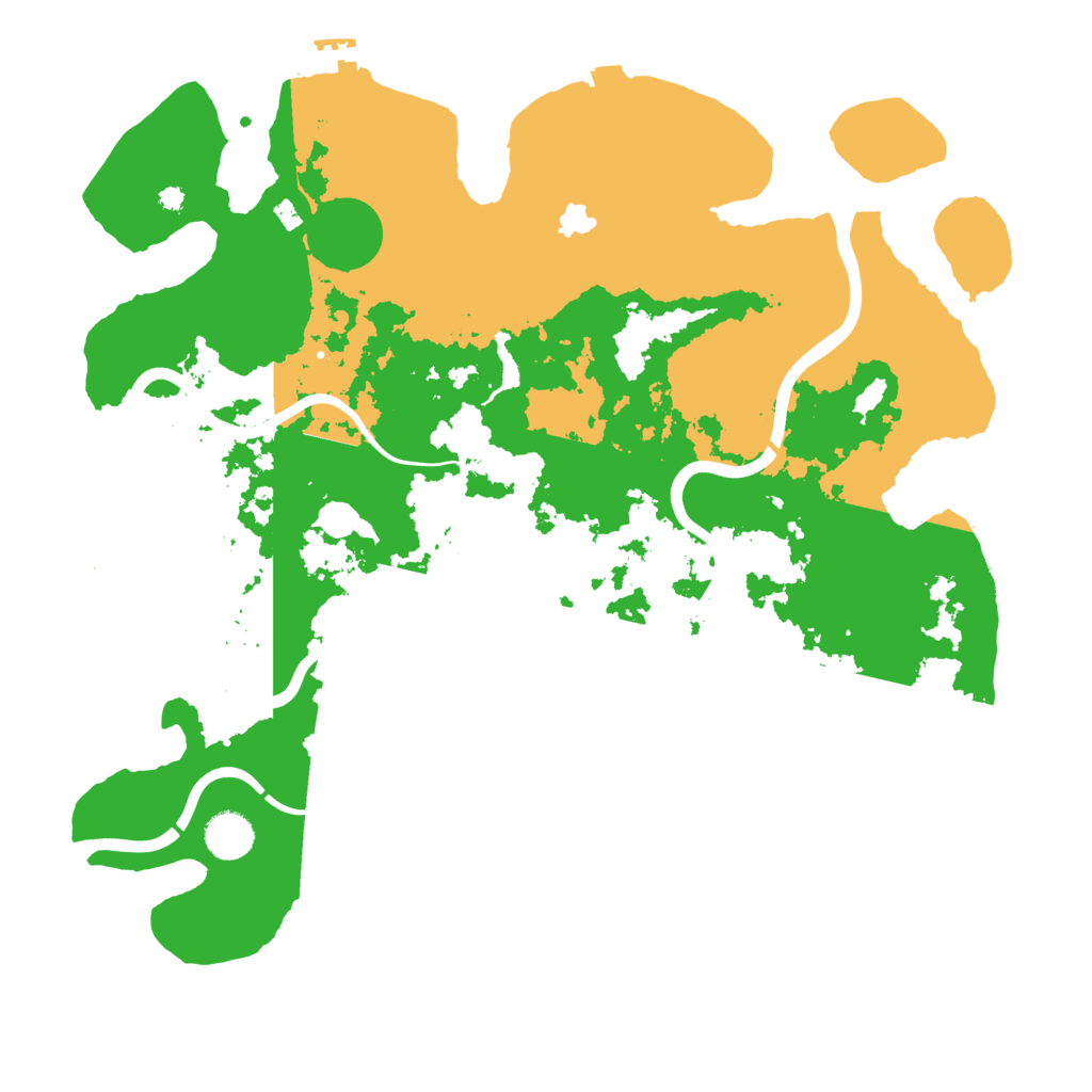 Biome Rust Map: Procedural Map, Size: 4000, Seed: 1397820015