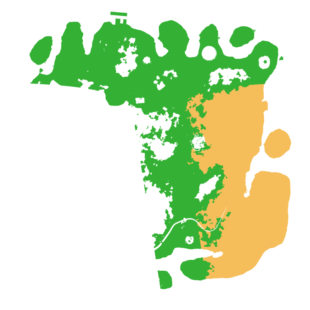 Biome Rust Map: Procedural Map, Size: 3750, Seed: 1547986030