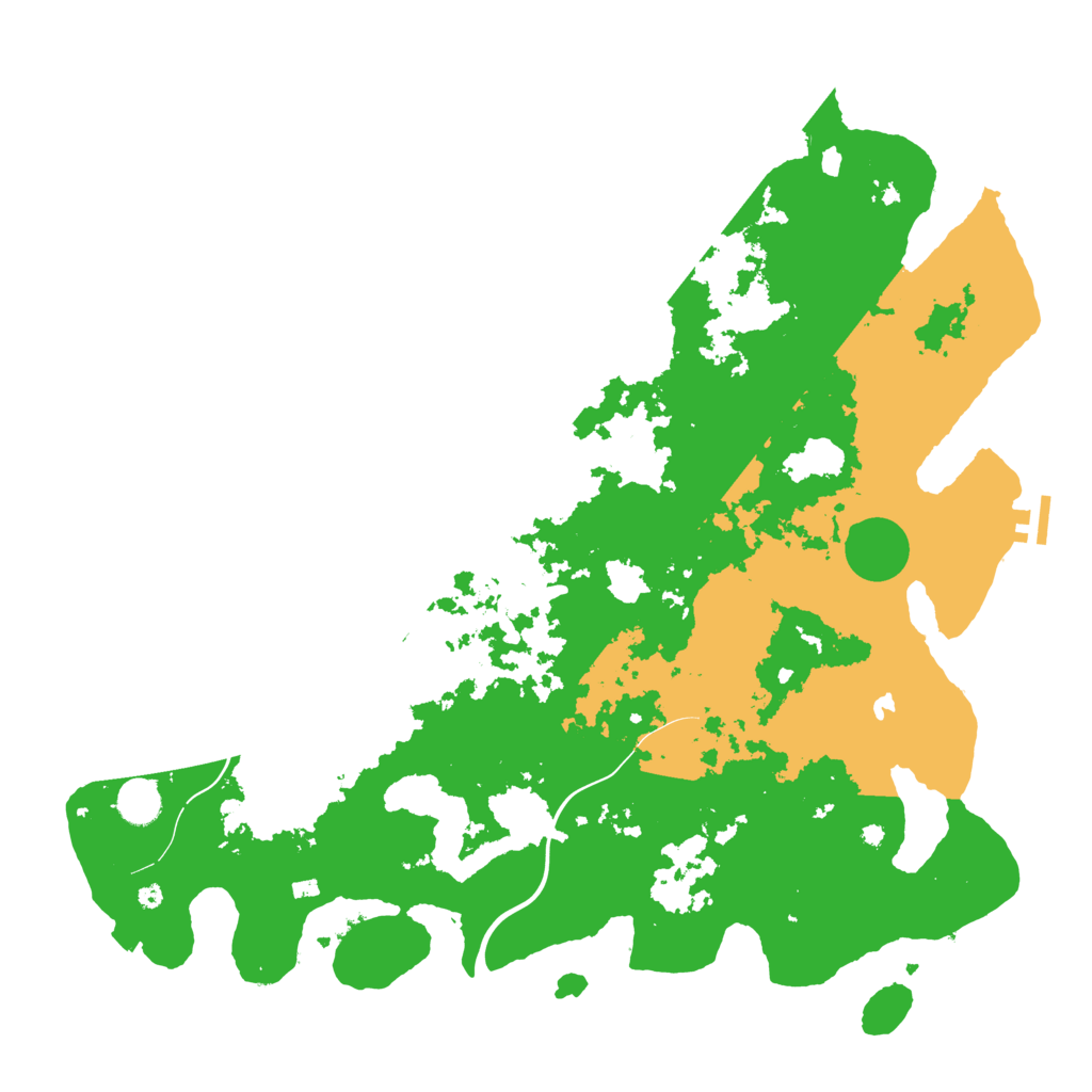 Biome Rust Map: Procedural Map, Size: 4500, Seed: 1677015682