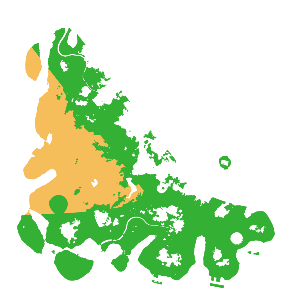 Biome Rust Map: Procedural Map, Size: 4250, Seed: 1281882755