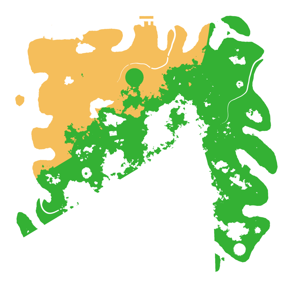 Biome Rust Map: Procedural Map, Size: 4250, Seed: 1753959865