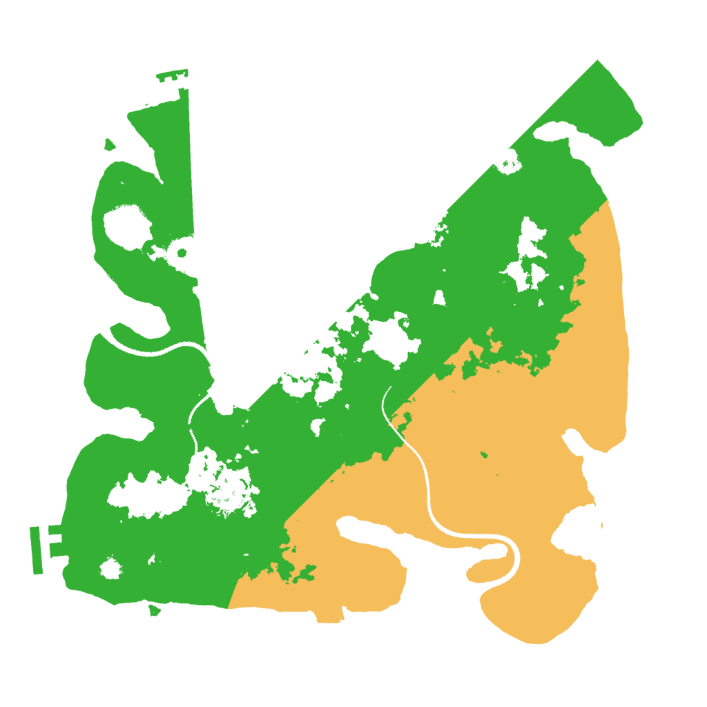 Biome Rust Map: Procedural Map, Size: 3000, Seed: 1074244767