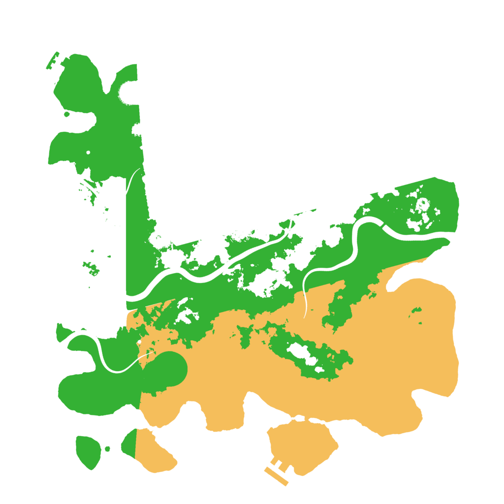 Biome Rust Map: Procedural Map, Size: 3800, Seed: 312141371