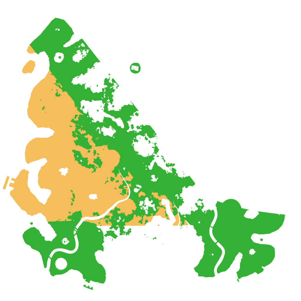 Biome Rust Map: Procedural Map, Size: 4500, Seed: 686395349