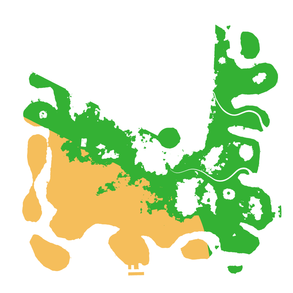 Biome Rust Map: Procedural Map, Size: 3750, Seed: 9415142