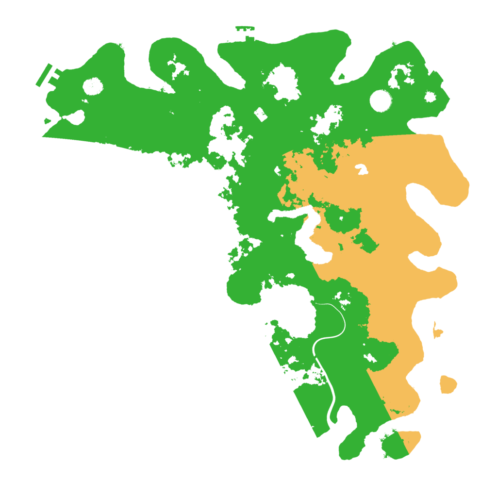 Biome Rust Map: Procedural Map, Size: 4000, Seed: 533287135