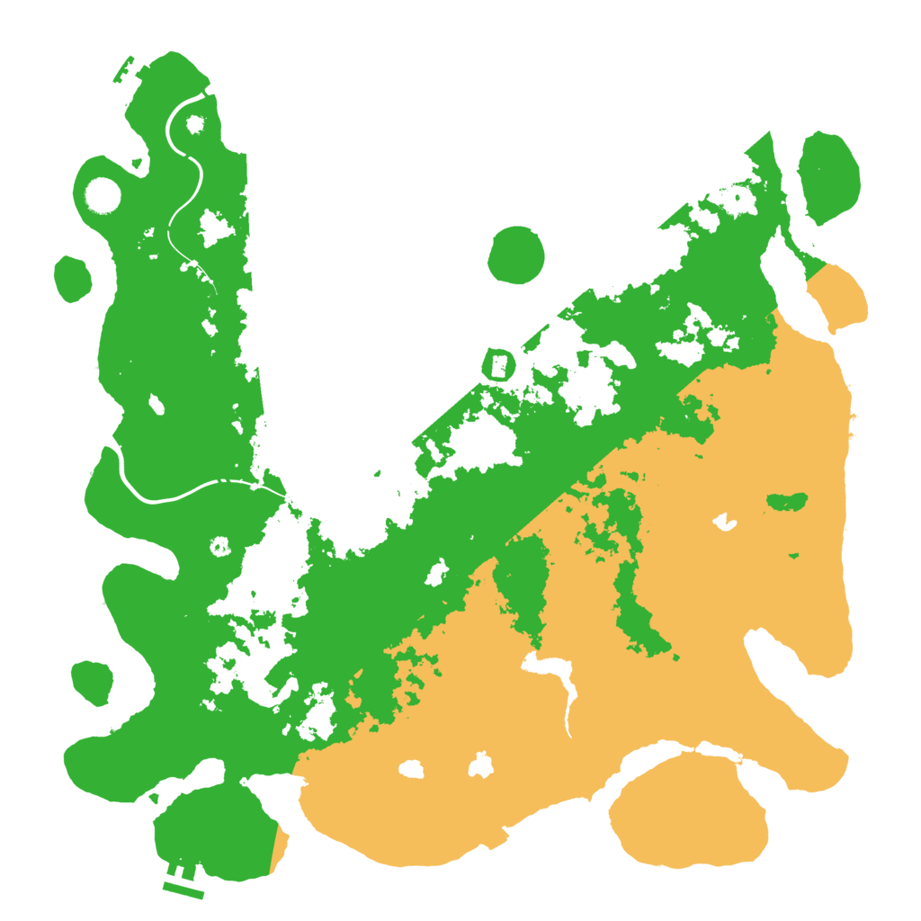 Biome Rust Map: Procedural Map, Size: 4500, Seed: 211382063