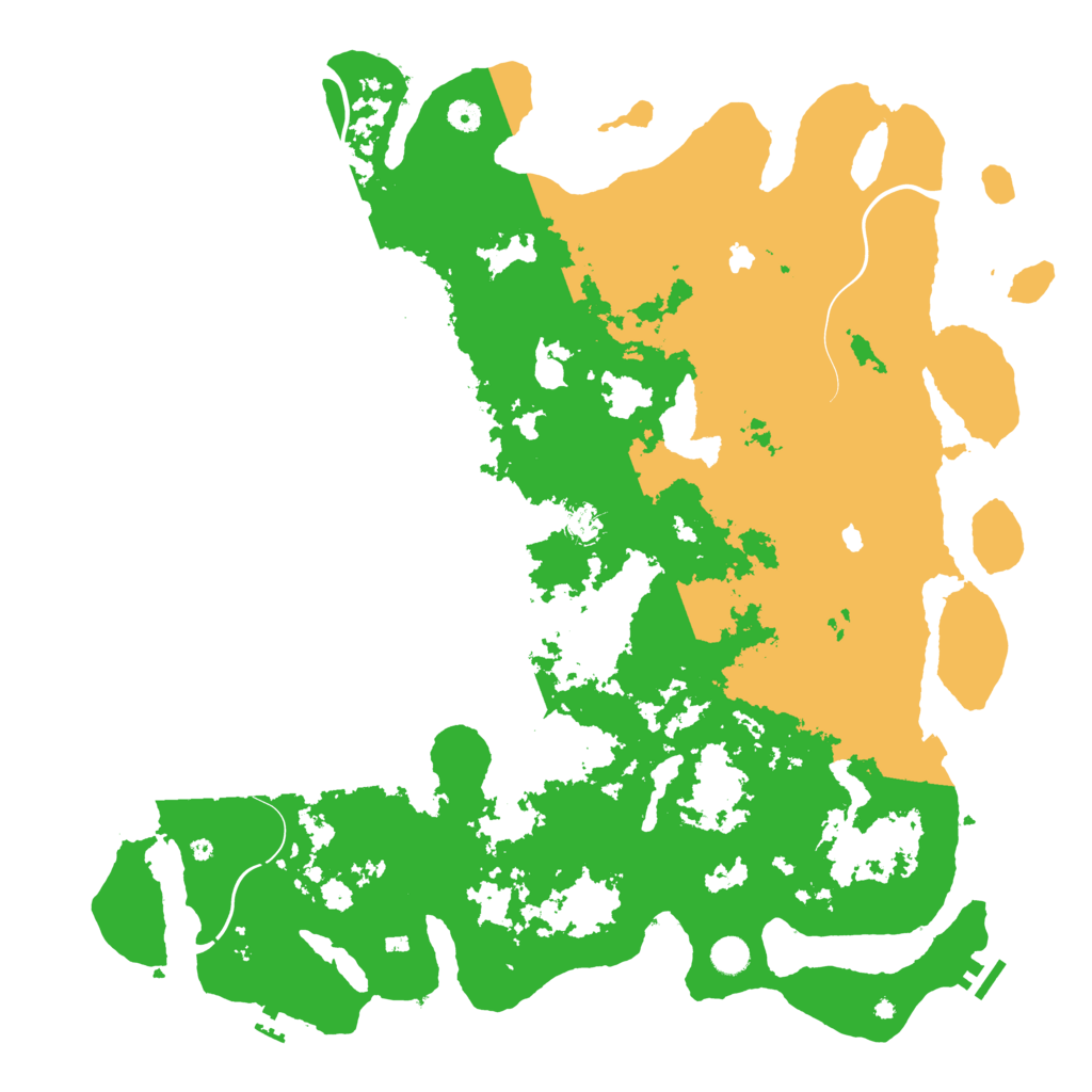 Biome Rust Map: Procedural Map, Size: 5000, Seed: 982115908