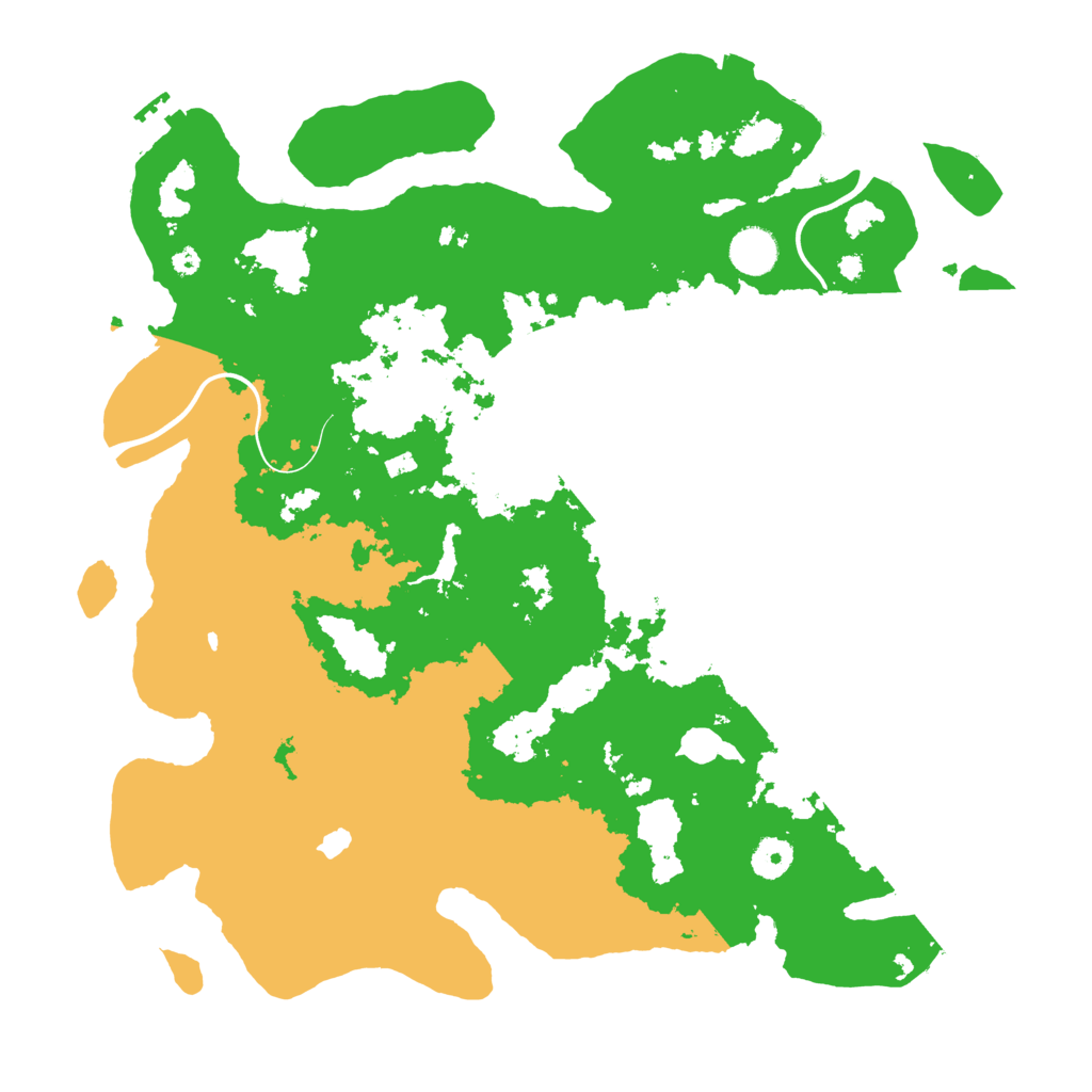 Biome Rust Map: Procedural Map, Size: 4000, Seed: 1070268837