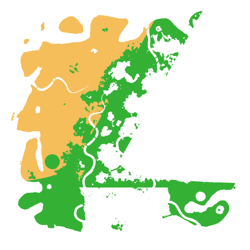 Biome Rust Map: Procedural Map, Size: 4500, Seed: 1909628504