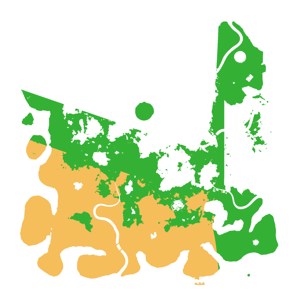 Biome Rust Map: Procedural Map, Size: 4500, Seed: 2133843259