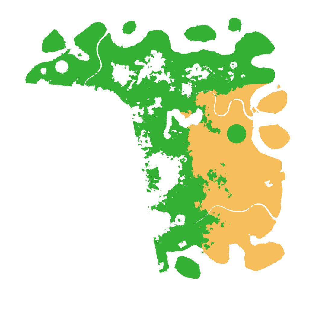 Biome Rust Map: Procedural Map, Size: 4250, Seed: 660668