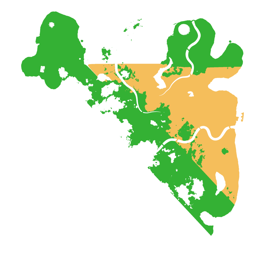 Biome Rust Map: Procedural Map, Size: 4250, Seed: 402614021