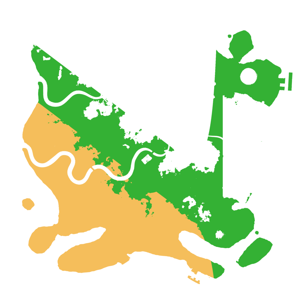 Biome Rust Map: Procedural Map, Size: 3300, Seed: 1386972584