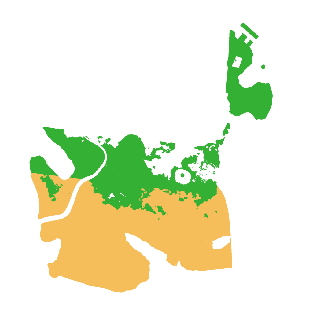 Biome Rust Map: Procedural Map, Size: 3000, Seed: 1116515454