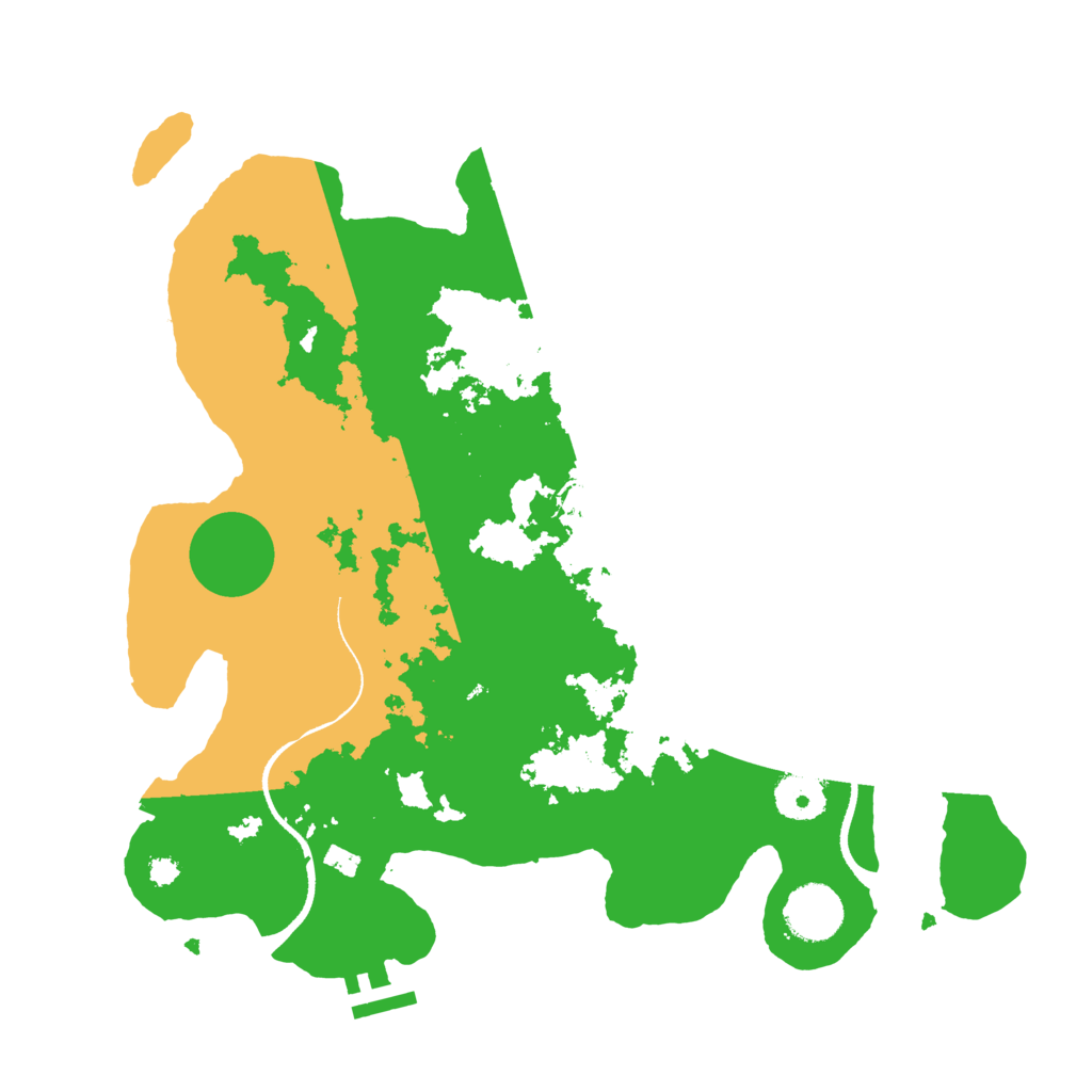 Biome Rust Map: Procedural Map, Size: 3400, Seed: 1042167201