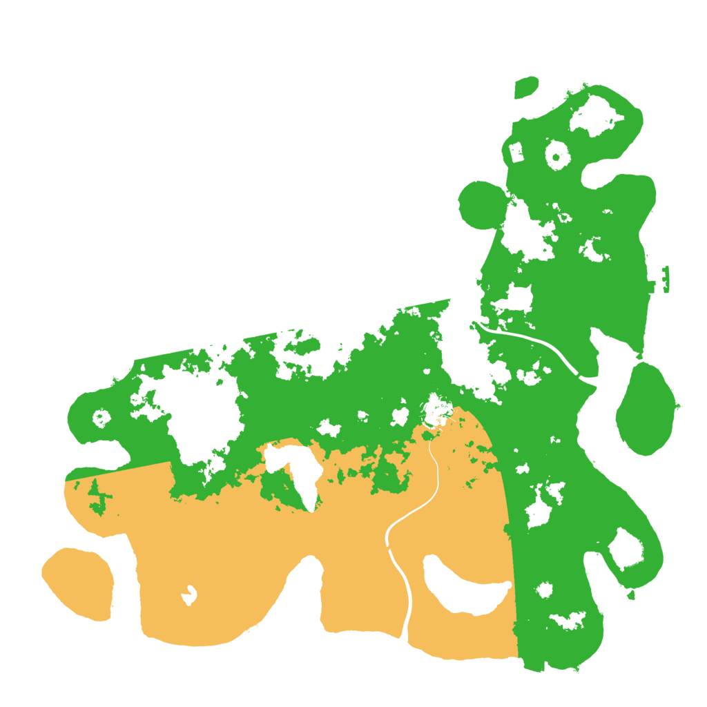 Biome Rust Map: Procedural Map, Size: 4000, Seed: 1870445716