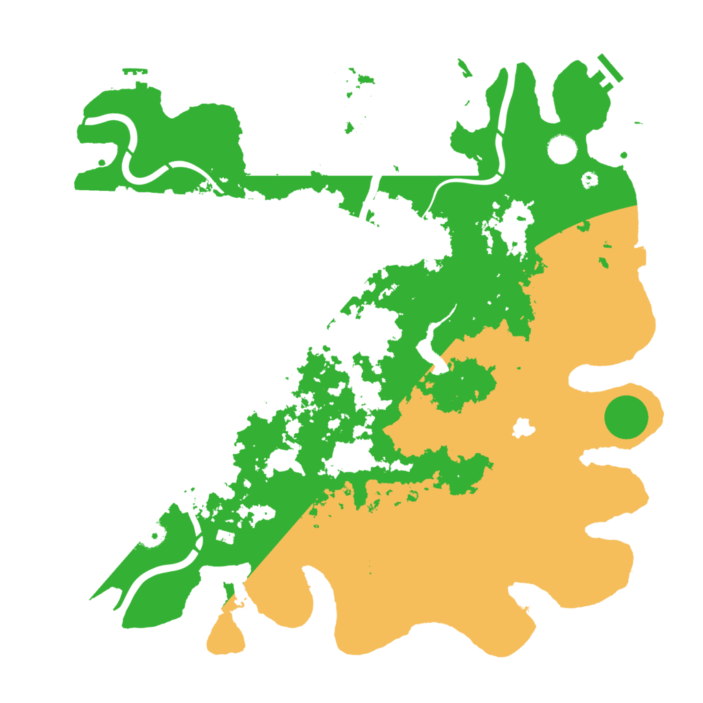Biome Rust Map: Procedural Map, Size: 4250, Seed: 127234449