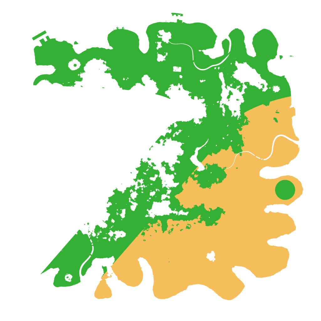 Biome Rust Map: Procedural Map, Size: 4250, Seed: 127234449