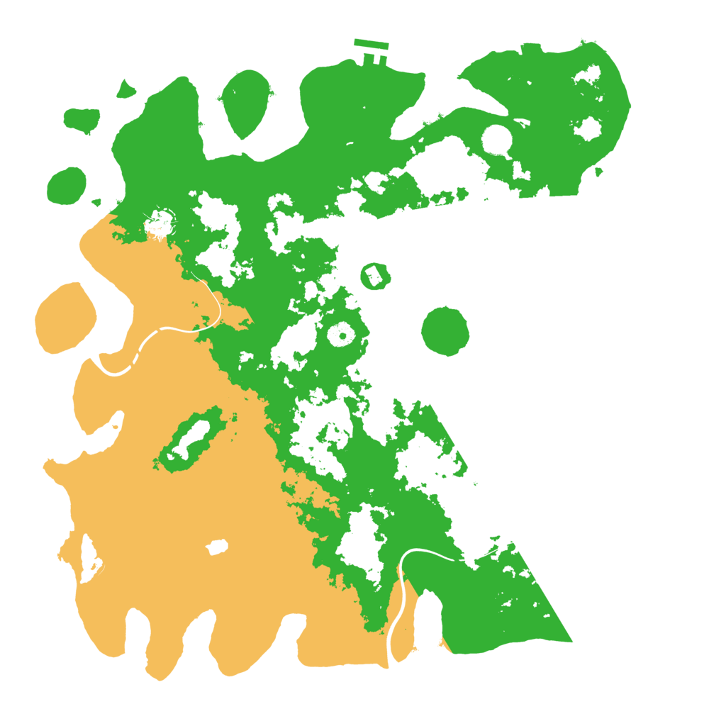 Biome Rust Map: Procedural Map, Size: 4253, Seed: 685823707