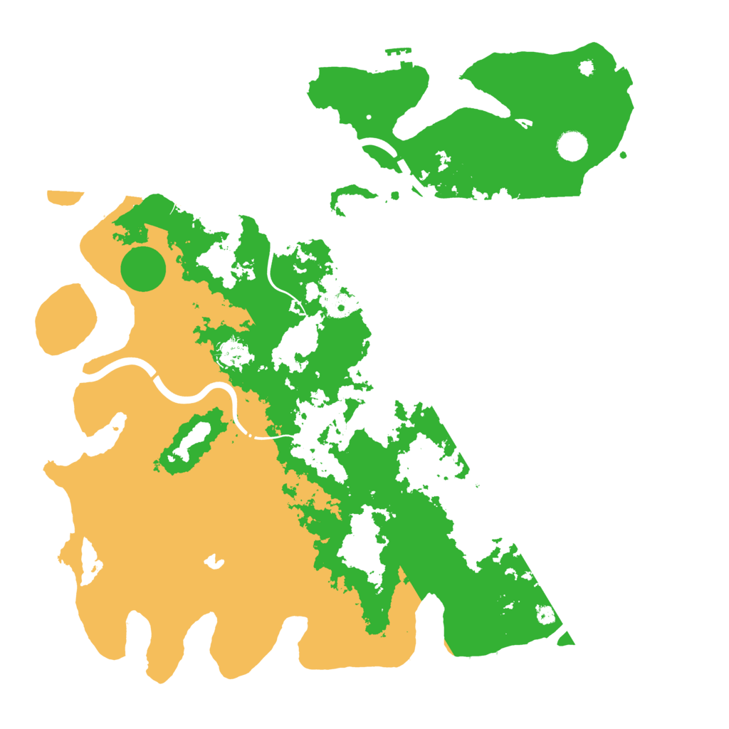 Biome Rust Map: Procedural Map, Size: 4253, Seed: 685823707