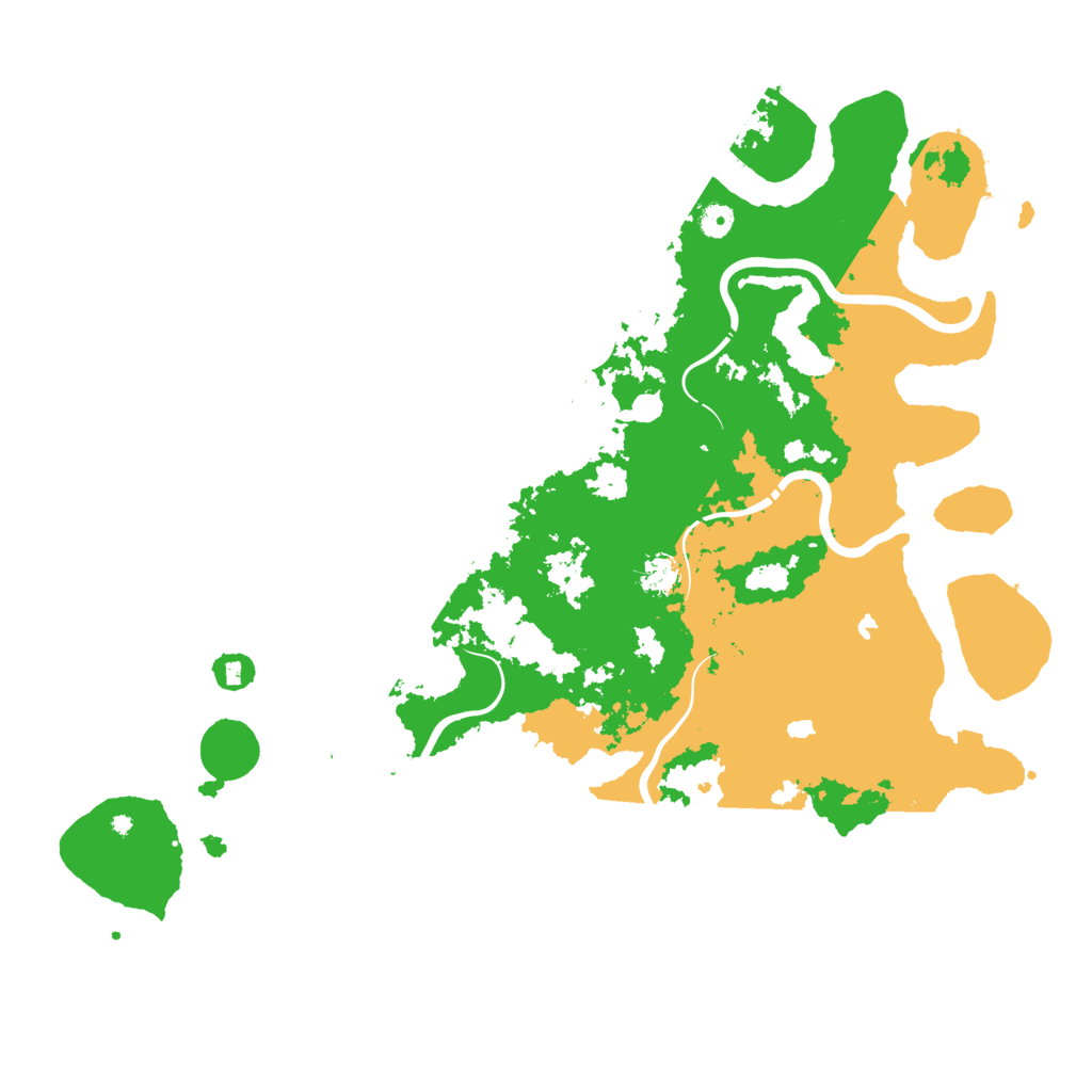 Biome Rust Map: Procedural Map, Size: 5000, Seed: 897465434
