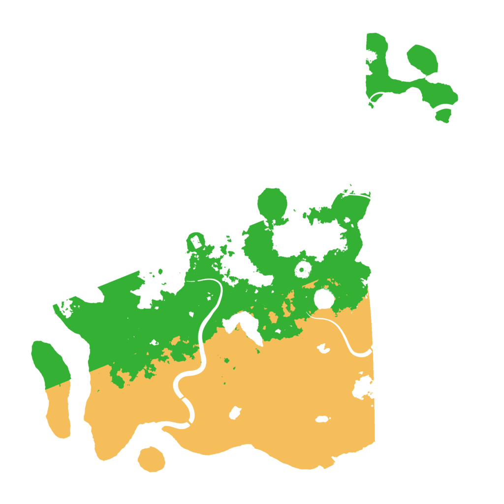 Biome Rust Map: Procedural Map, Size: 4500, Seed: 21766898