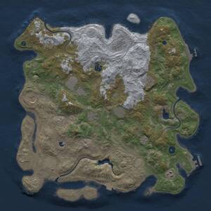 Thumbnail Rust Map: Procedural Map, Size: 4250, Seed: 701267160, 17 Monuments