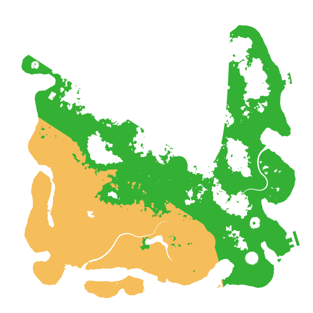 Biome Rust Map: Procedural Map, Size: 4250, Seed: 701267160