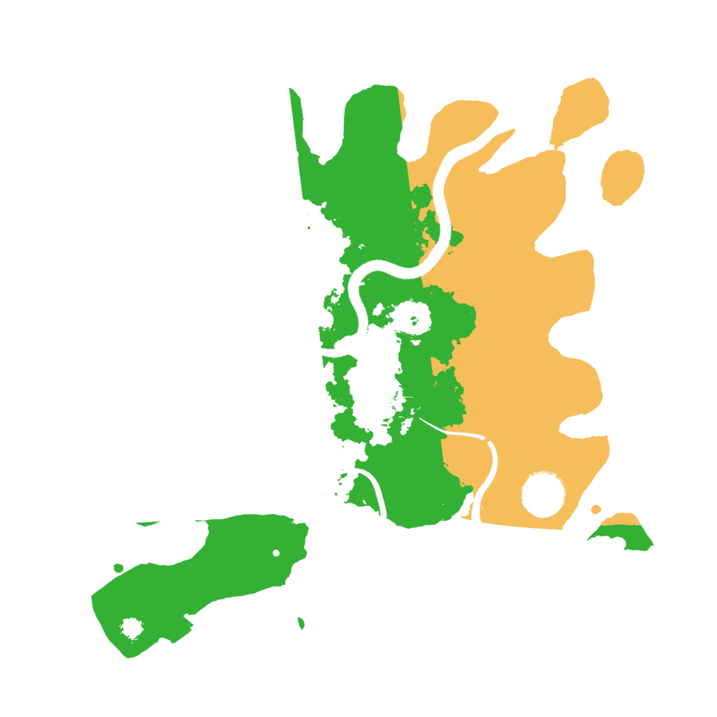 Biome Rust Map: Procedural Map, Size: 3000, Seed: 1906506610