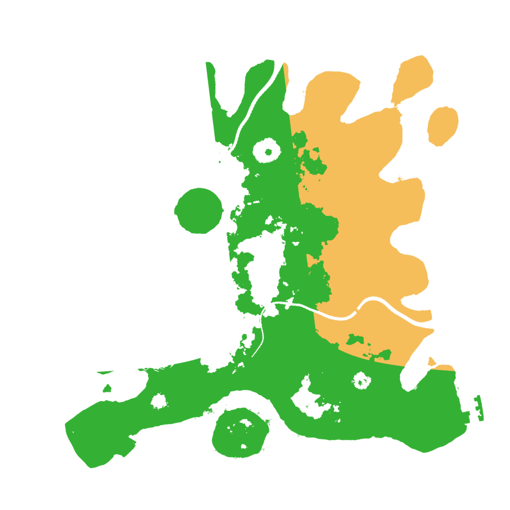 Biome Rust Map: Procedural Map, Size: 3000, Seed: 1906506610