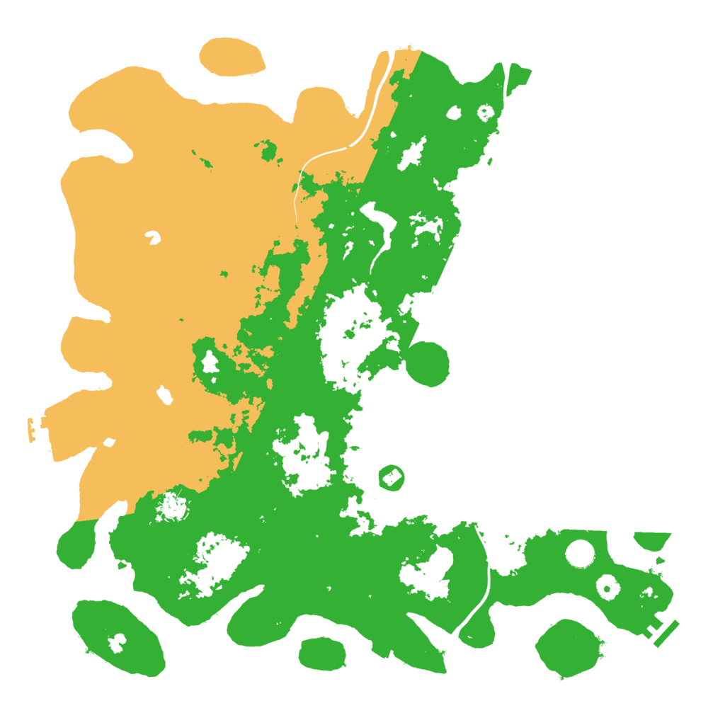 Biome Rust Map: Procedural Map, Size: 4500, Seed: 55288747