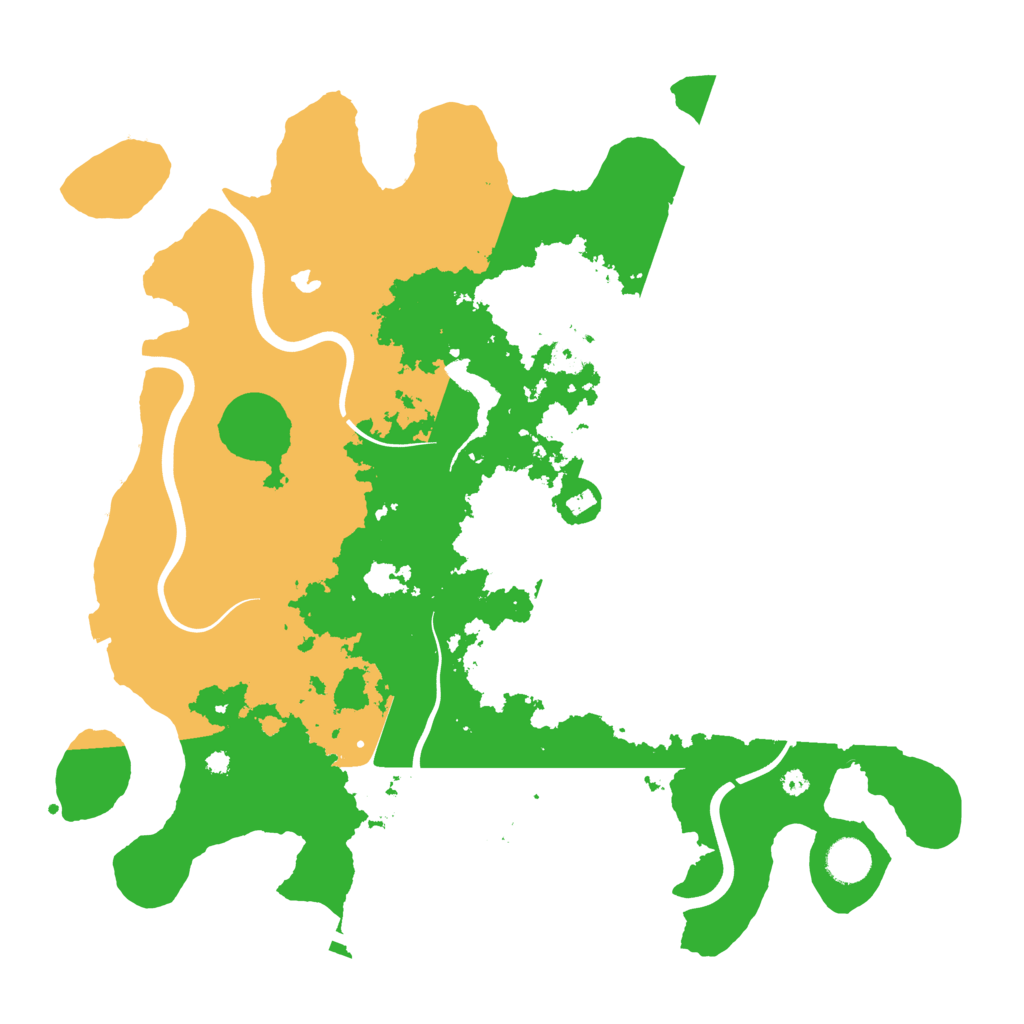 Biome Rust Map: Procedural Map, Size: 4000, Seed: 1010187745