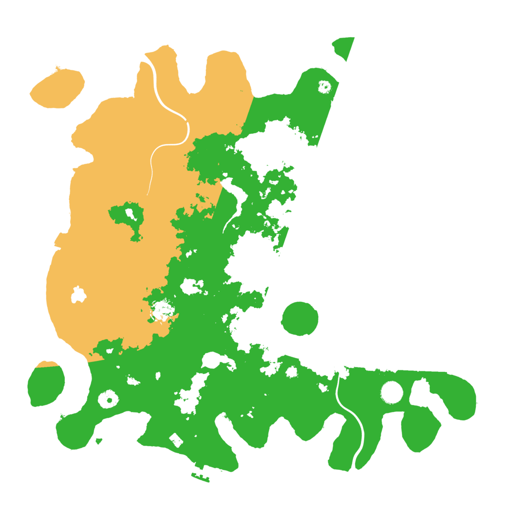 Biome Rust Map: Procedural Map, Size: 4000, Seed: 1010187745