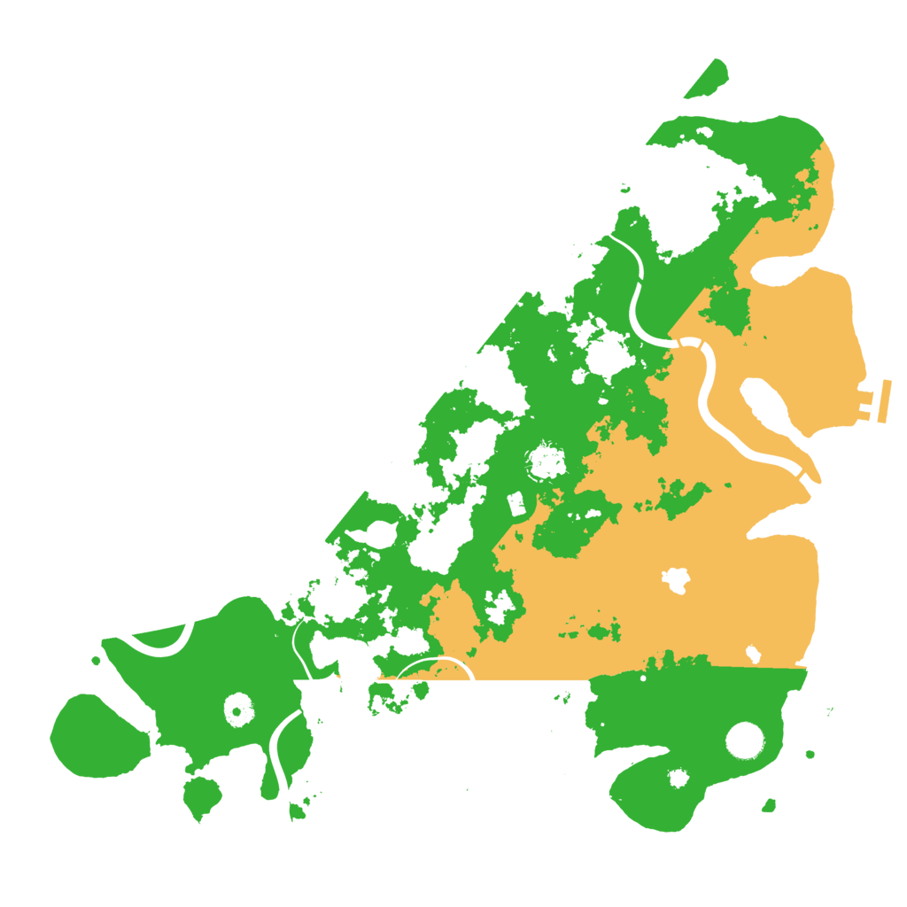 Biome Rust Map: Procedural Map, Size: 4250, Seed: 575649298