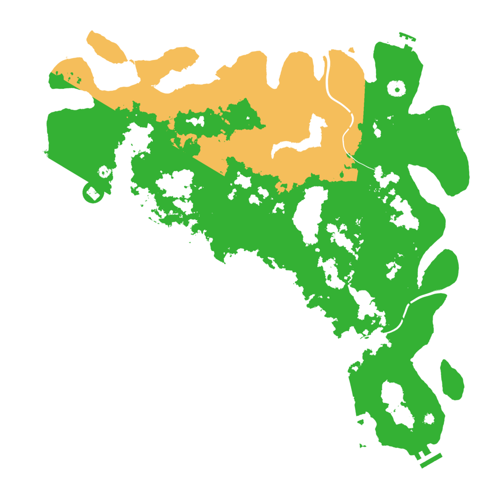 Biome Rust Map: Procedural Map, Size: 4250, Seed: 2130205458