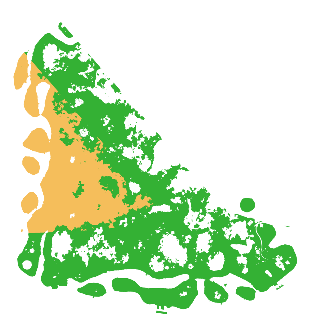 Biome Rust Map: Procedural Map, Size: 6000, Seed: 1092042059