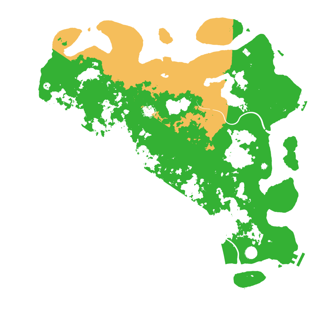 Biome Rust Map: Procedural Map, Size: 4500, Seed: 324591954