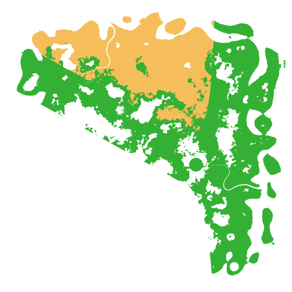 Biome Rust Map: Procedural Map, Size: 5678, Seed: 12344321