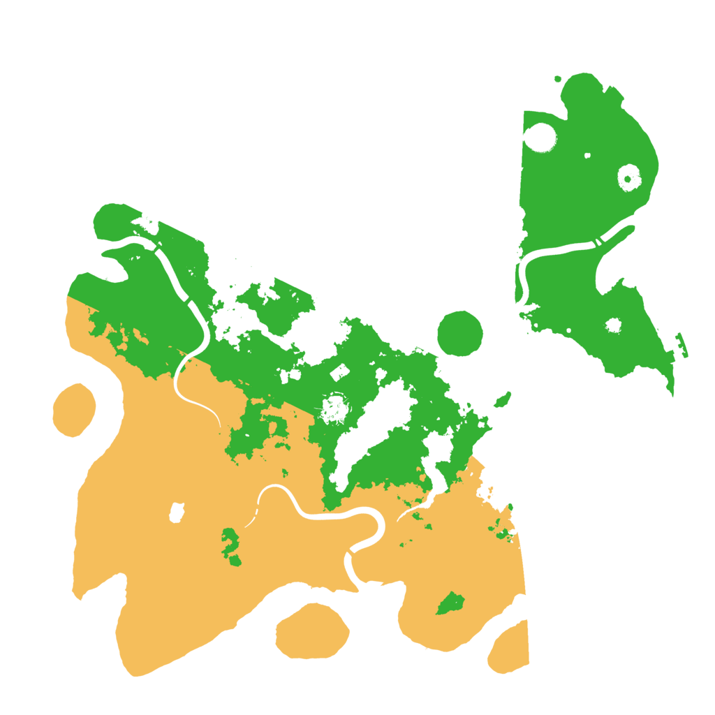 Biome Rust Map: Procedural Map, Size: 4250, Seed: 2105404922