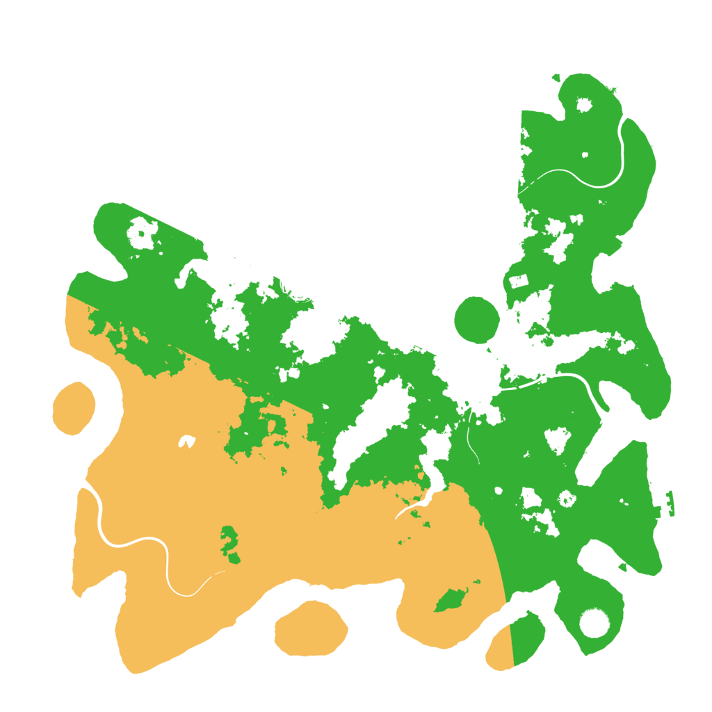 Biome Rust Map: Procedural Map, Size: 4250, Seed: 2105404922